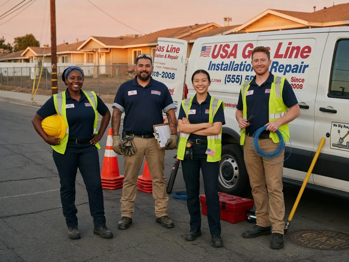 Gas Line Installation company in Havana, IL